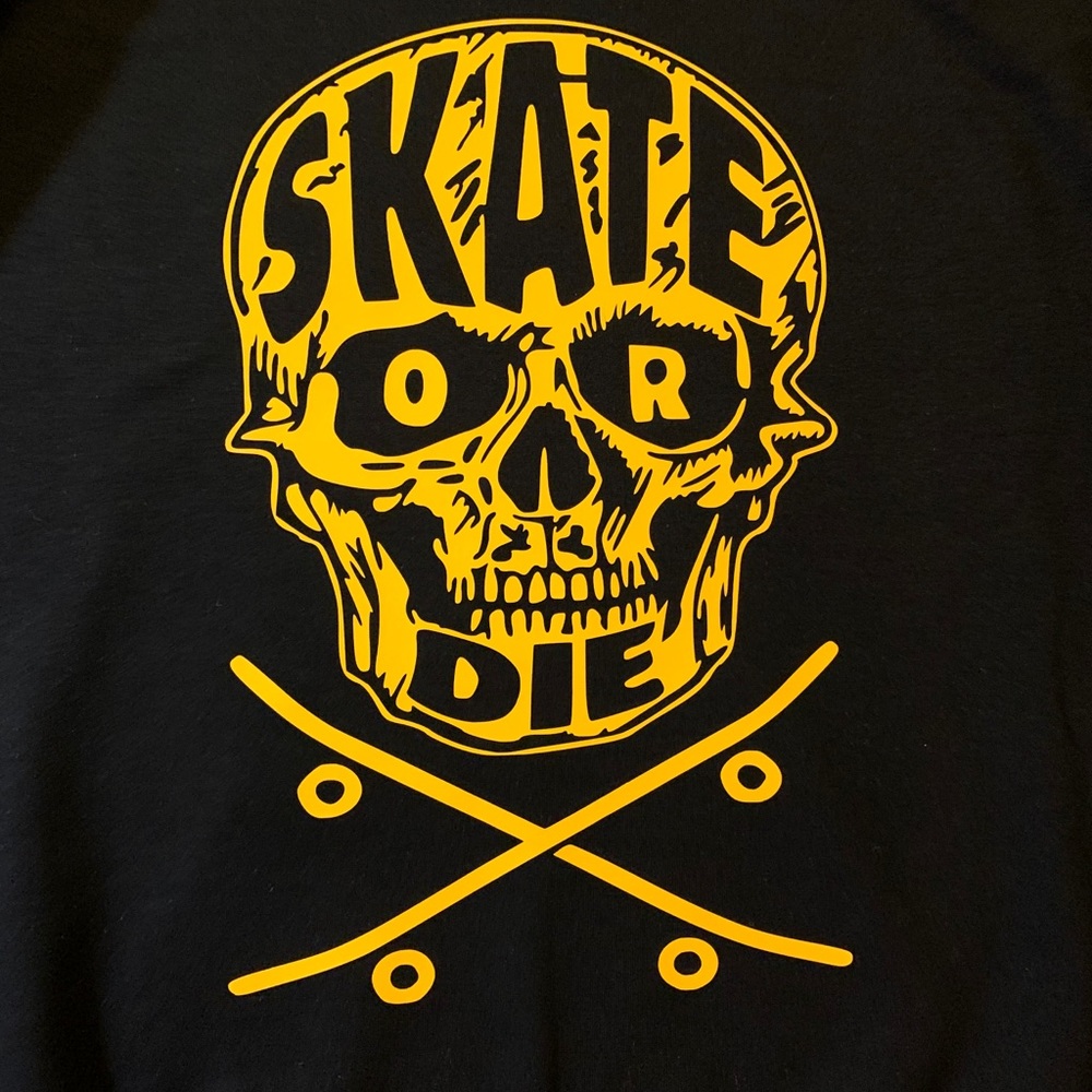 Skate or die Graphic pullover Hoodie - Picture 6 of 11
